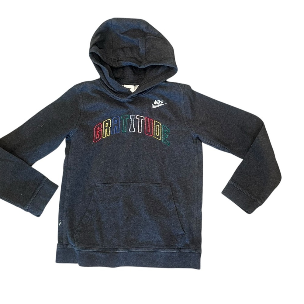 Youth Nike Embroidered Hoodie Size Large